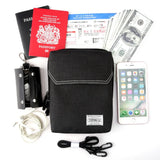 Neck Wallet and Passport Card Holder Travel Wallet with RFID Blocking for Security Women & Men