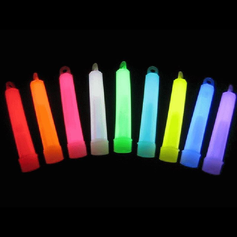 4 Inch Glow Stick Assorted Pack of 50