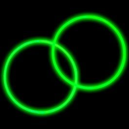 Glow Bracelet Green Tube of 100