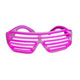 Electro Luminescent Shutter Shades Pink