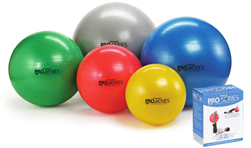 Pro-Series Exercise Ball Slow-Deflate Red  55 cm