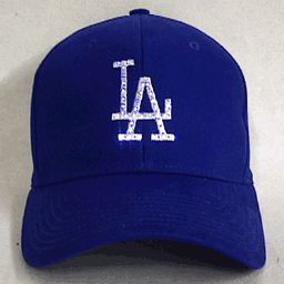 Los Angeles Dodgers Flashing Fiber Optic Cap