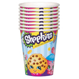 Shopkins paper cups [8 per pack - 9 oz - 270 ml]