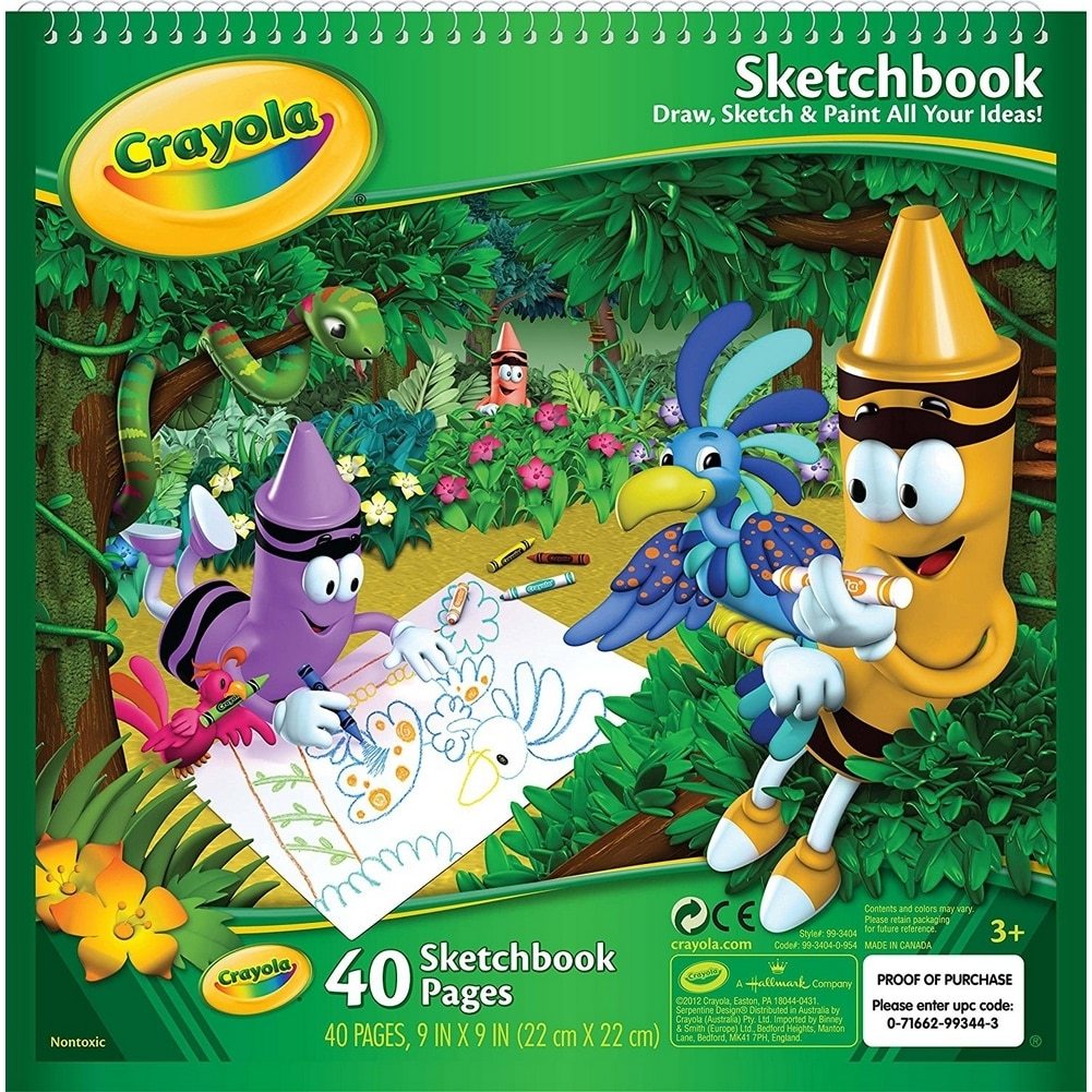 Crayola 40 Page Sketchbook