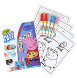 Crayola peppa pig color wonder mess free coloring - 18 pages and 4 markers