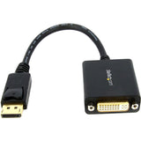 StarTech.com DisplayPort To DVI Adapter - Passive - 1080p -DP to DVI - Display Port to DVI-D Adapter