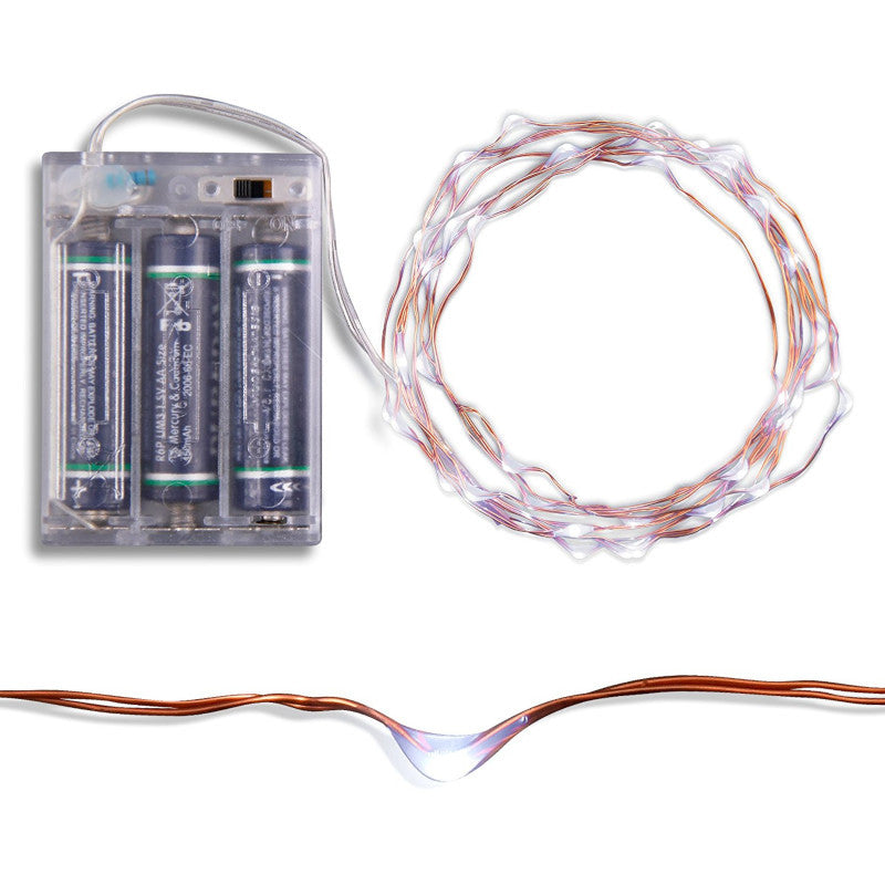 LED Wire String Lights White