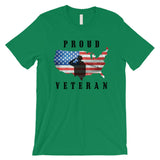 Proud Veteran Gift T-Shirt For Army Dad 4th of July Shirt For Men