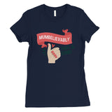 Mumbelievably Awesome Womens Mothers Day Tee Cute Mom Gifts T-Shirt