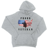 Proud Veteran Hoodie Unisex Pullover Hooded Sweatshirt Gift For Him