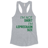 Not Short Leprechaun Size Womens Cute Saint Patrick's Day Tank Top