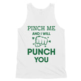 Pinch Me Punch You Mens St Patrick's Day Tank Top Funny Irish Gift
