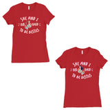 Mermaid To Be Besties BFF Gift Matching Shirts Womens Red T-Shirt