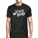Super Dad T-Shirt Black Cotton Tee Perfect Fathers Day Gift Idea