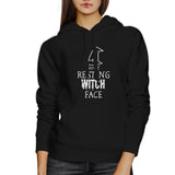 Rwf Resting Witch Face Black Hoodie