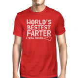 World's Bestest Farter Mens Humorous Design Short Sleeve Cotton Top