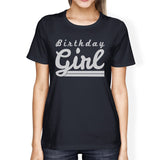 Birthday Girl Womens Navy Shirt