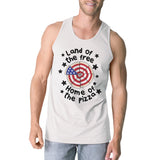 Home Of The Pizza Funny Saying Men's Tank Top Gift For Pizza Lovers