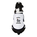 Fleece Navidad Pet Baseball Shirt for Small Dogs Pet Owner Gifts