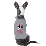 Boston Terror Terrier Pets Grey Shirt