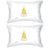Crustmas Pizza Pillowcases Standard Size Pillow Covers