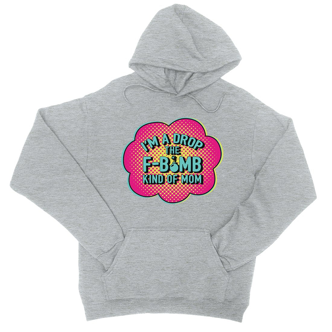 F-Bomb Mom Hoodie Mothers Day Gift Unisex Pullover Hooded Swatshirt