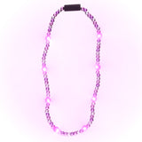 LED Beads Pink Purple and Silver