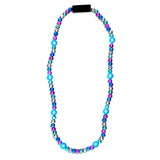 LED Bead Necklace Turquoise