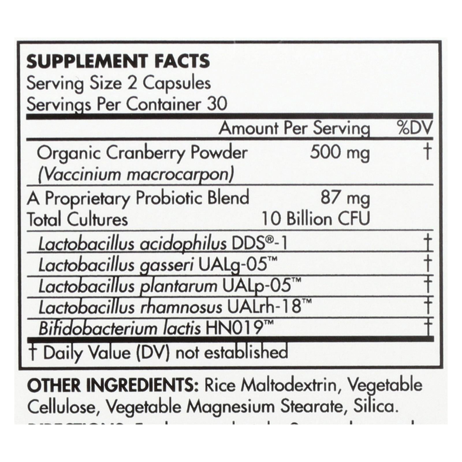 Up4 Probiotics - Dds1 Womens - 60 Vegetarian Capsules