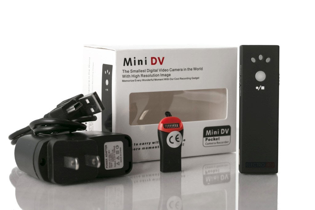 Hidden Wireless Mini Ispy Cam Audio Video Recording - Easy Setup