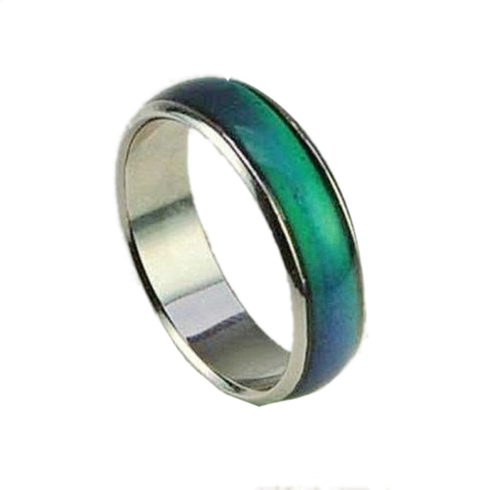 Size 7 Seventies Mood Rings with 1 Free E Mood Ring
