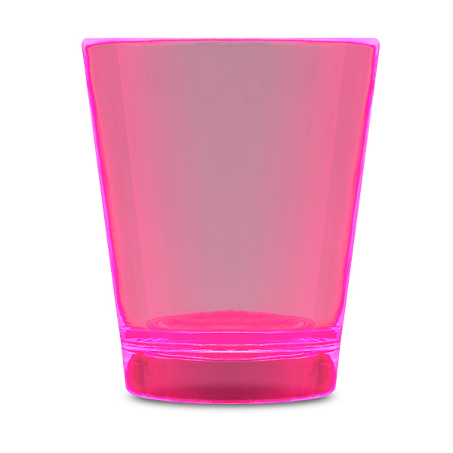 Glow In The Dark Shot Glass Pink