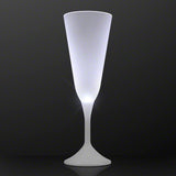 LED Steady White Light Champagne Party Drinking Glass