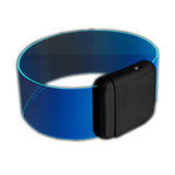 Cosmic Blue LED Bracelets Magnetic Clasp