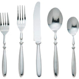 "bistro" 20pc forged 18/8 stainless steel flatware set