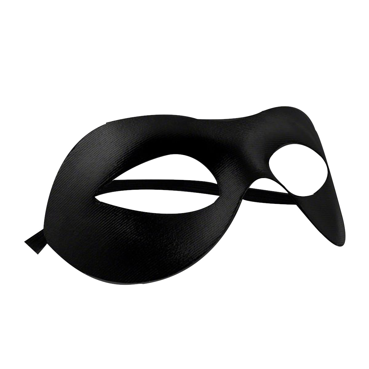 Classic Matte Black Mask Unlit with Elastic Band