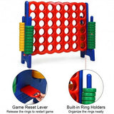 Jumbo 4-to-Score 4 in A Row Giant Game Set-Blue - Color: Blue