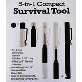 5 in 1 Compact Survival Tool