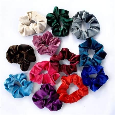Velvet Hair Pony Scrunchies - MBACKidz - Affordable Safety & Health Products
