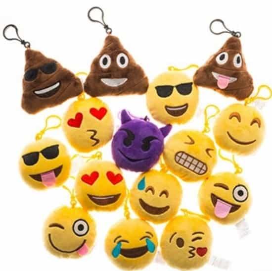 Clip On Keychains 'Mojicon Plush - MBACKidz - Affordable Safety & Health Products